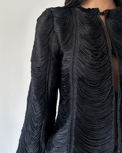 Vintage Fringe Jacket