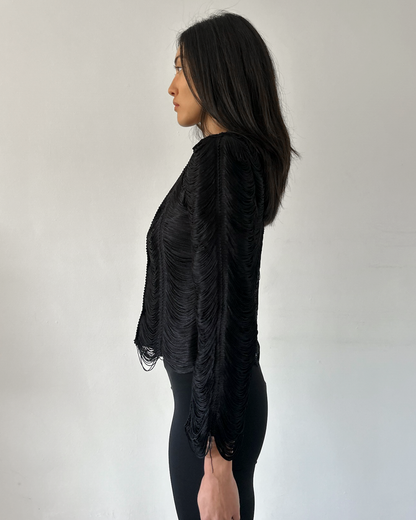 Vintage Fringe Jacket