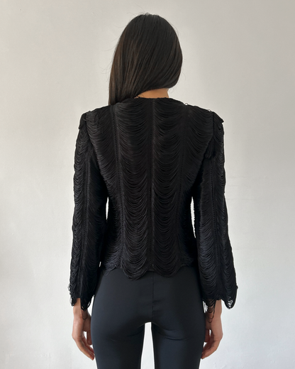 Vintage Fringe Jacket