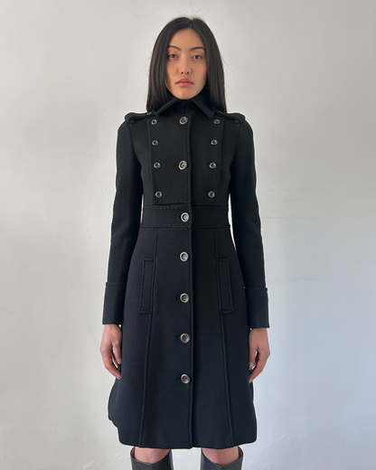 Diane von Furstenberg Military Style Coat