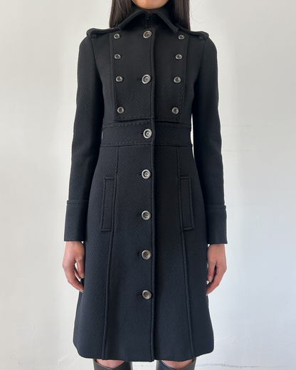 Diane von Furstenberg Military Style Coat