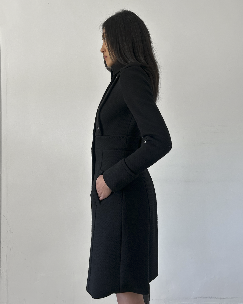 Diane von Furstenberg Military Style Coat