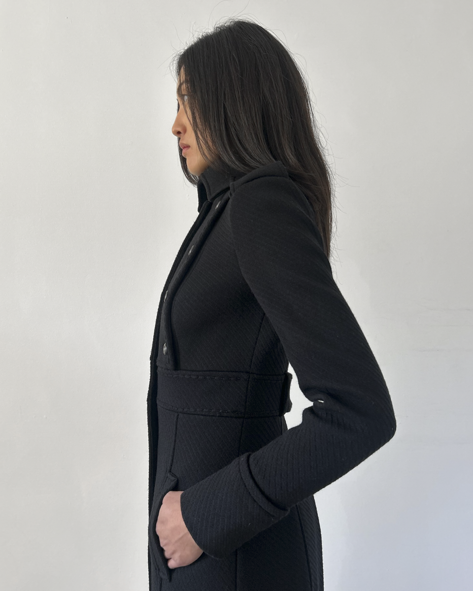 Diane von Furstenberg Military Style Coat