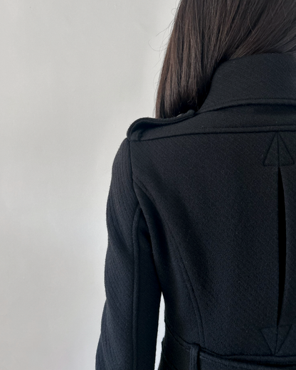 Diane von Furstenberg Military Style Coat