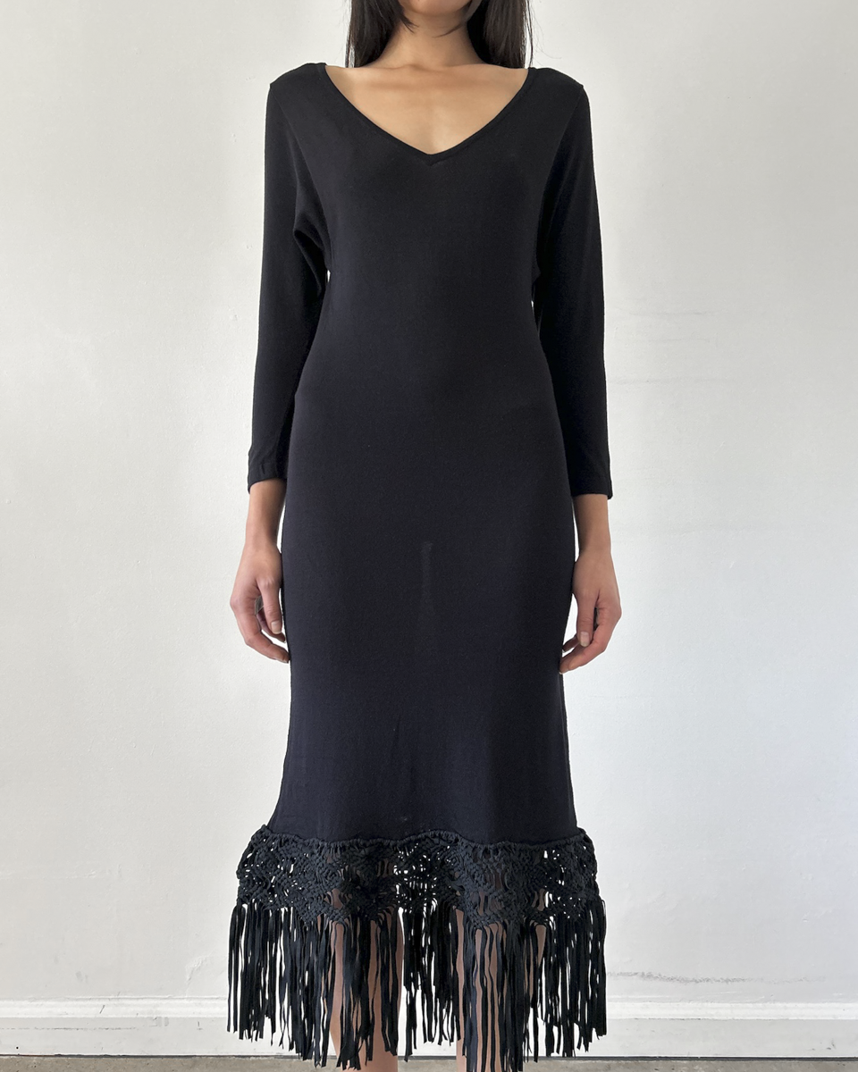 Novespazio Fringe Dress