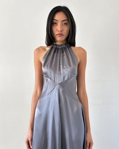 Diane von Furstenberg Silk Halter Neck Dress