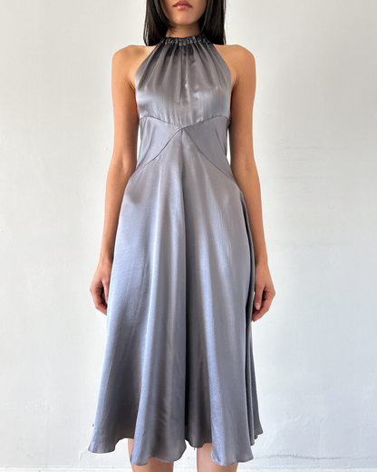 Diane von Furstenberg Silk Halter Neck Dress