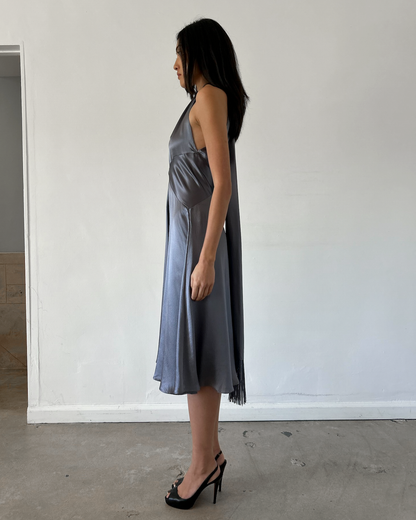 Diane von Furstenberg Silk Halter Neck Dress