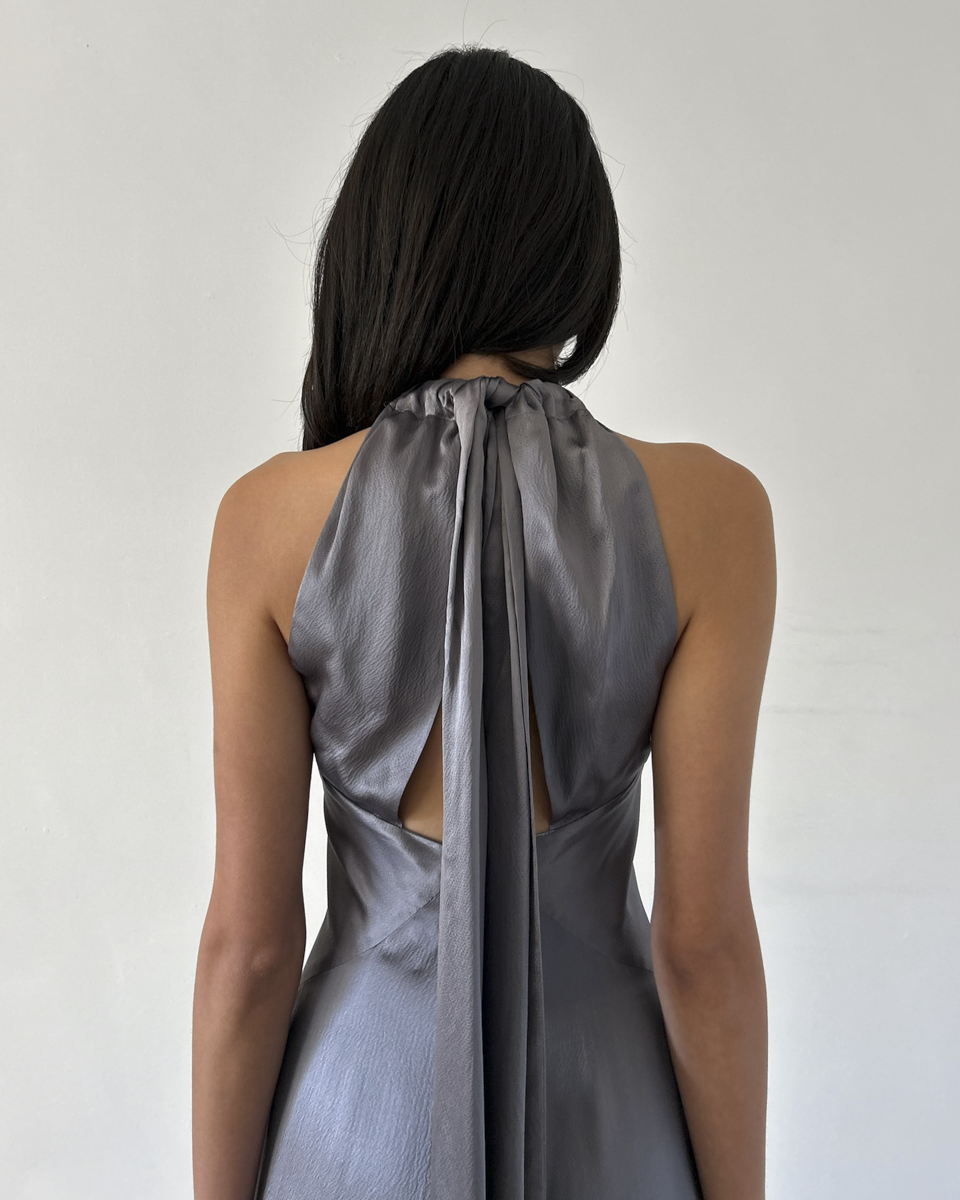 Diane von Furstenberg Silk Halter Neck Dress