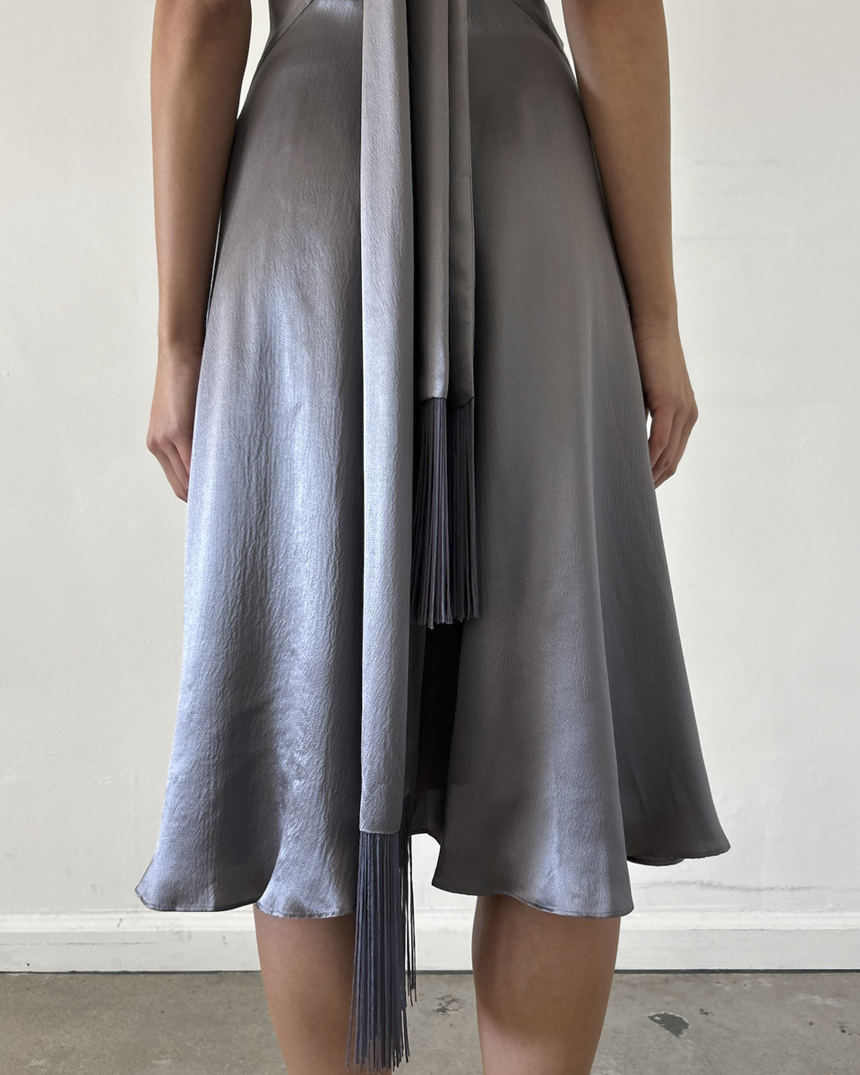 Diane von Furstenberg Silk Halter Neck Dress