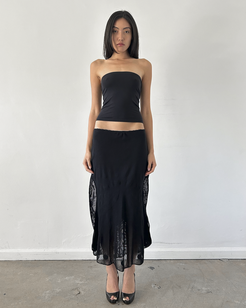 Issey Miyake Mermaid Mesh Skirt