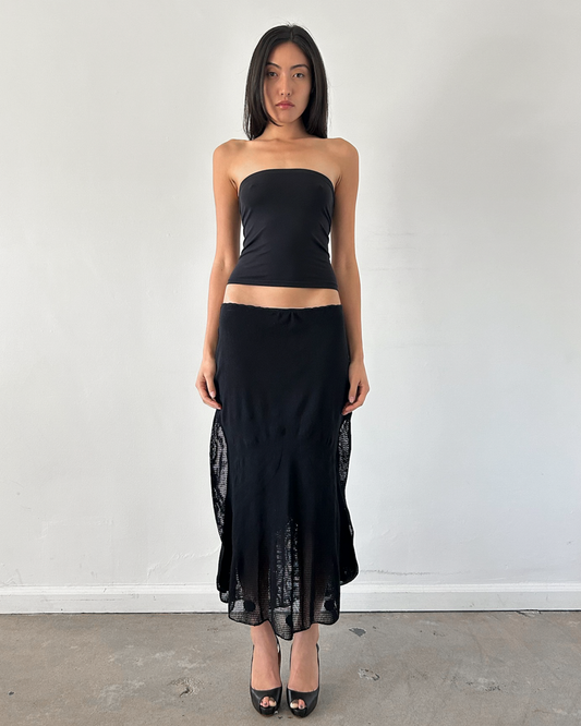 Issey Miyake Mermaid Mesh Skirt