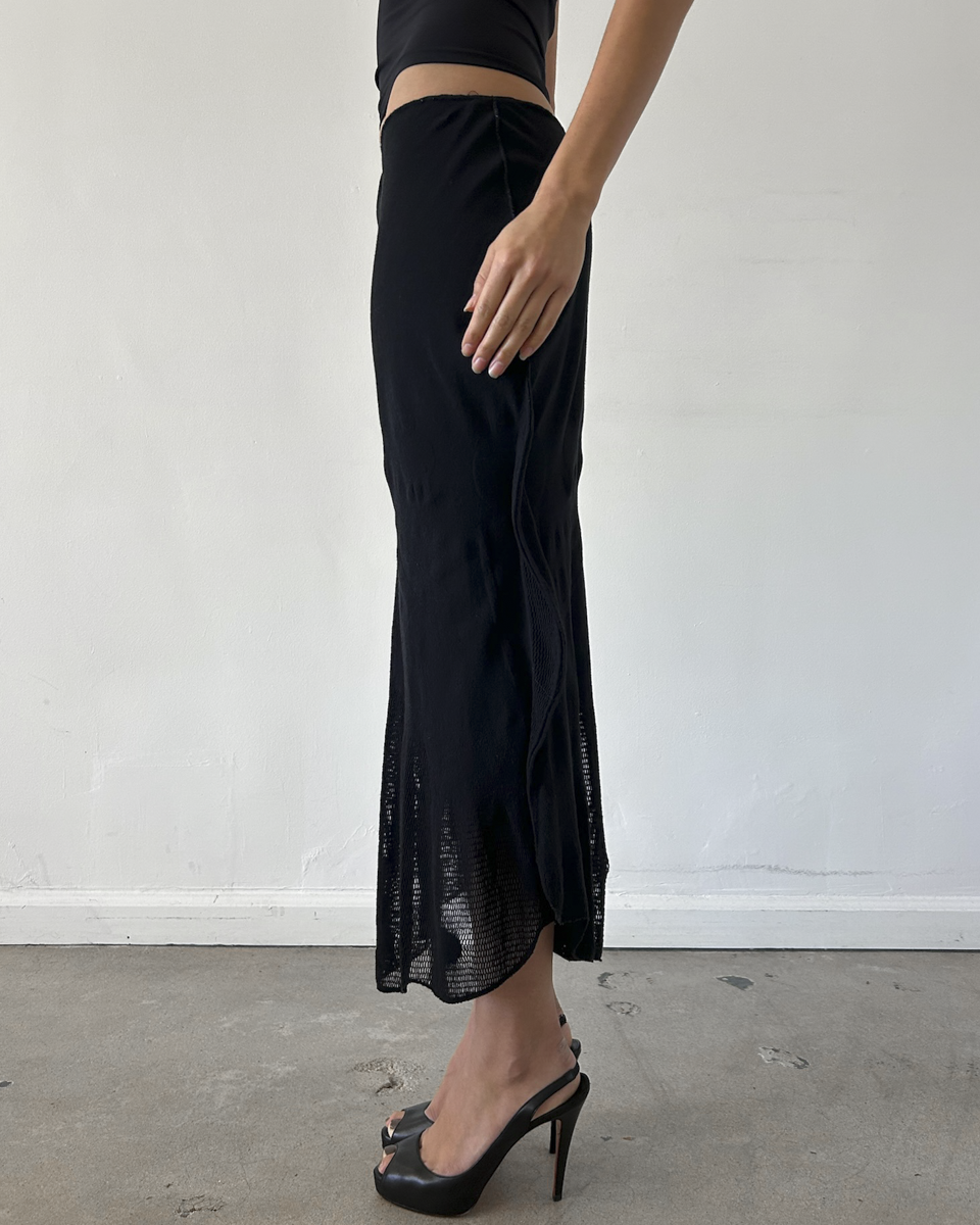 Issey Miyake Mermaid Mesh Skirt