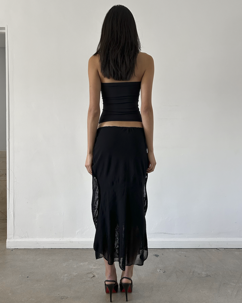 Issey Miyake Mermaid Mesh Skirt