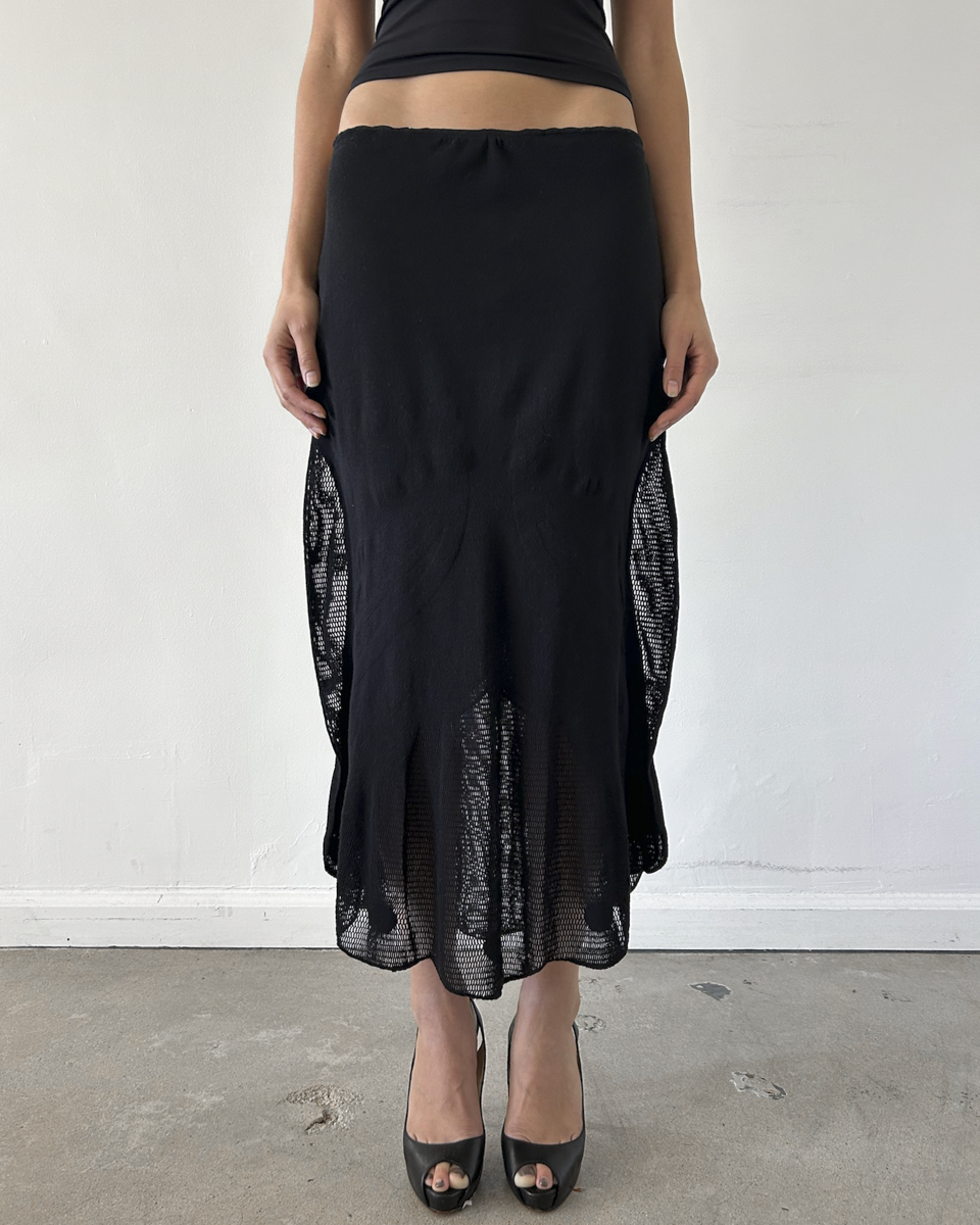 Issey Miyake Mermaid Mesh Skirt