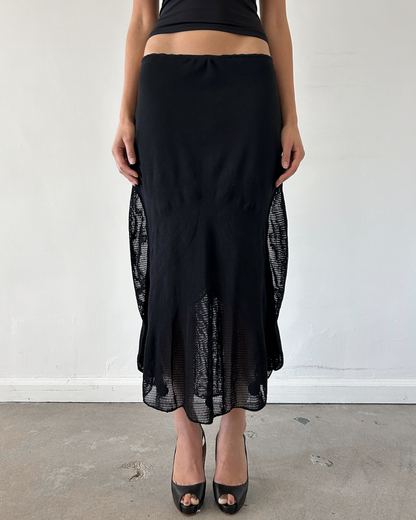 Issey Miyake Mermaid Mesh Skirt