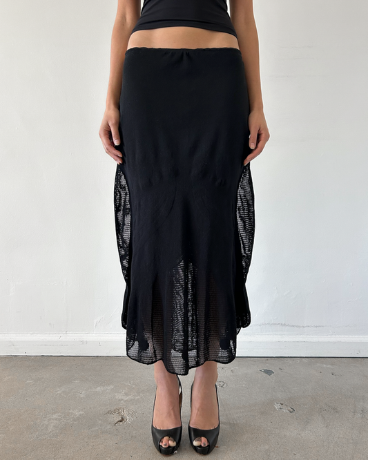 Issey Miyake Mermaid Mesh Skirt