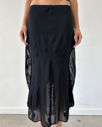 Issey Miyake Mermaid Mesh Skirt