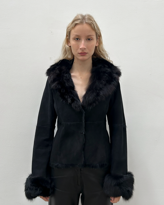 Morgan de Toi Shearling Fur Jacket