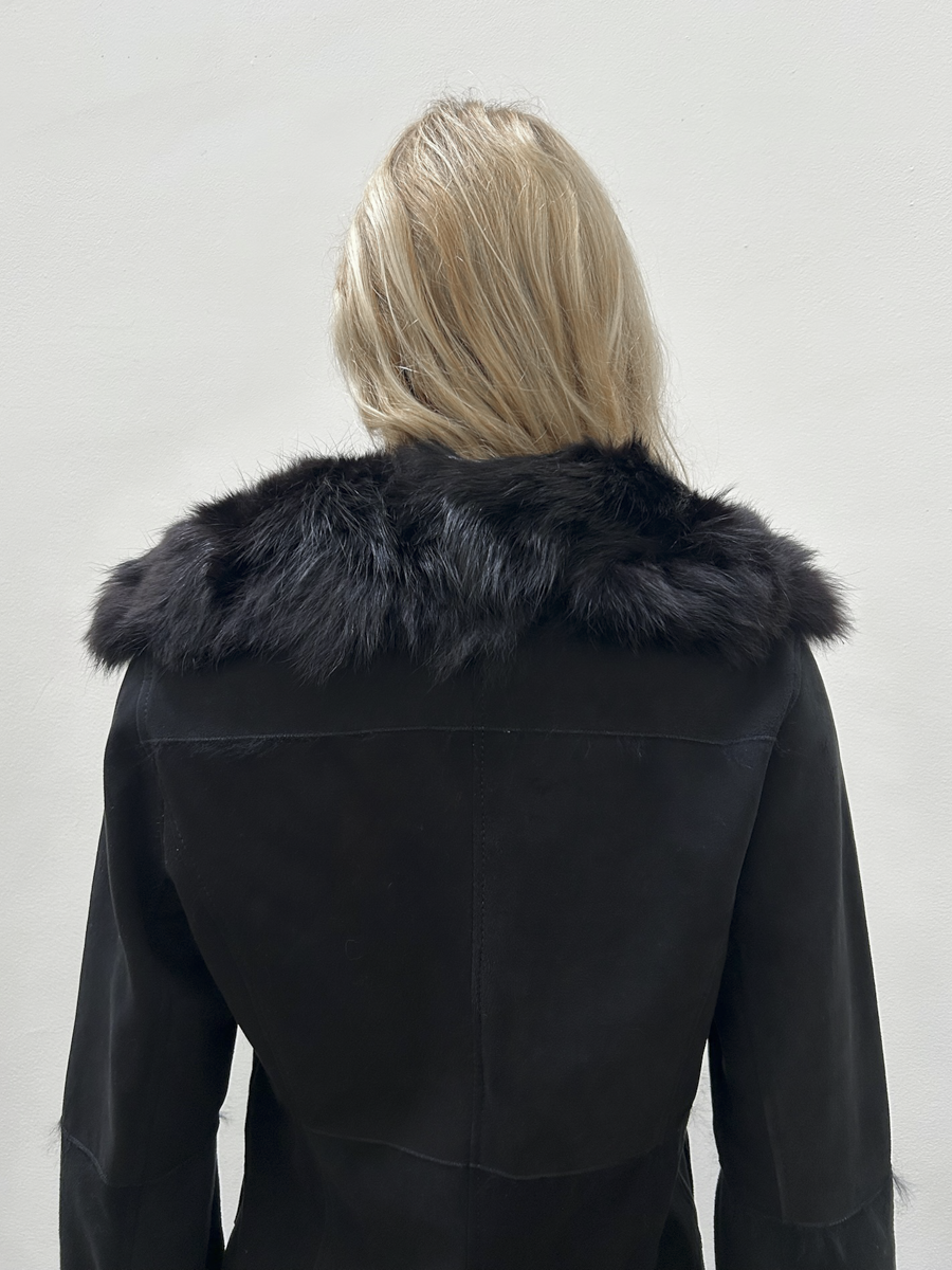 Morgan de Toi Shearling Fur Jacket