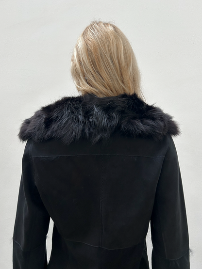 Morgan de Toi Shearling Fur Jacket