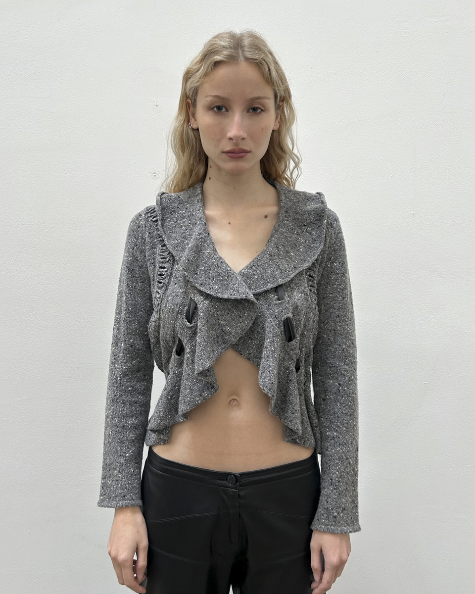 Valentino Ribbon Cardigan Jacket