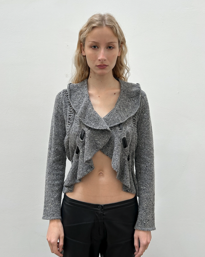 Valentino Ribbon Cardigan Jacket