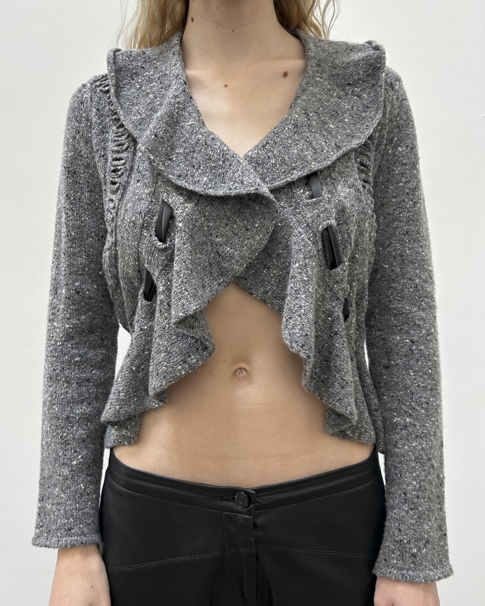 Valentino Ribbon Cardigan Jacket