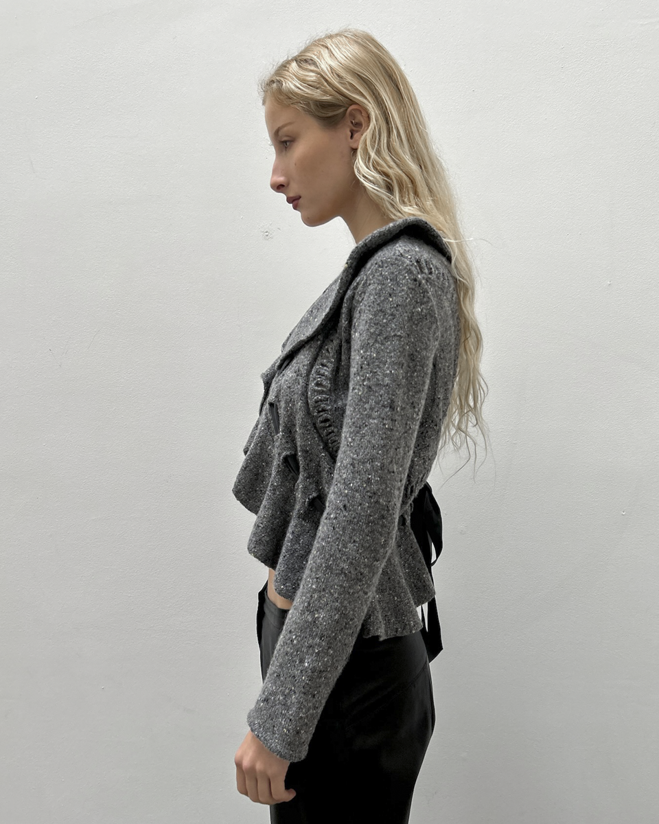 Valentino Ribbon Cardigan Jacket