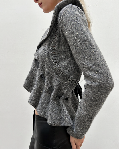 Valentino Ribbon Cardigan Jacket