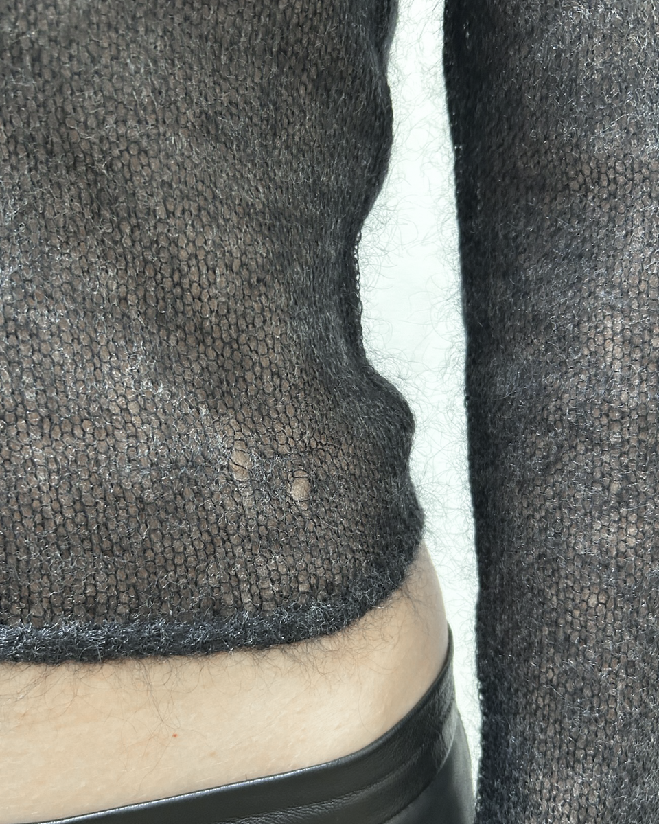 Krizia Mohair Sheer Sweater