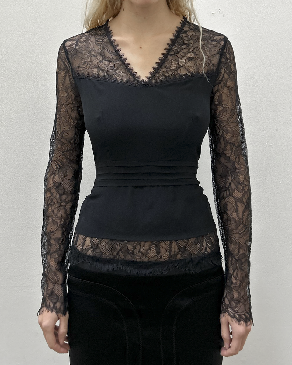 Yigal Azrouel Lace Blouse