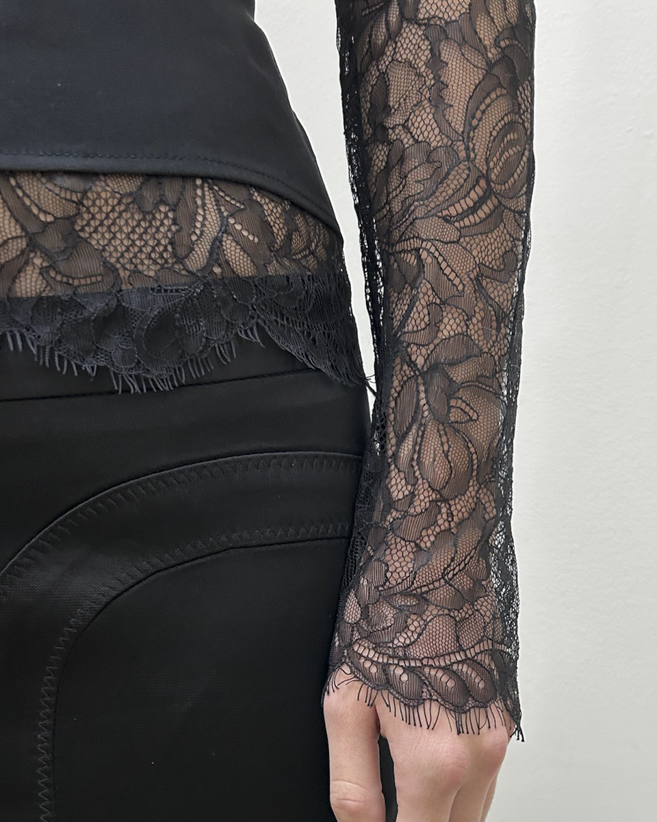 Yigal Azrouel Lace Blouse