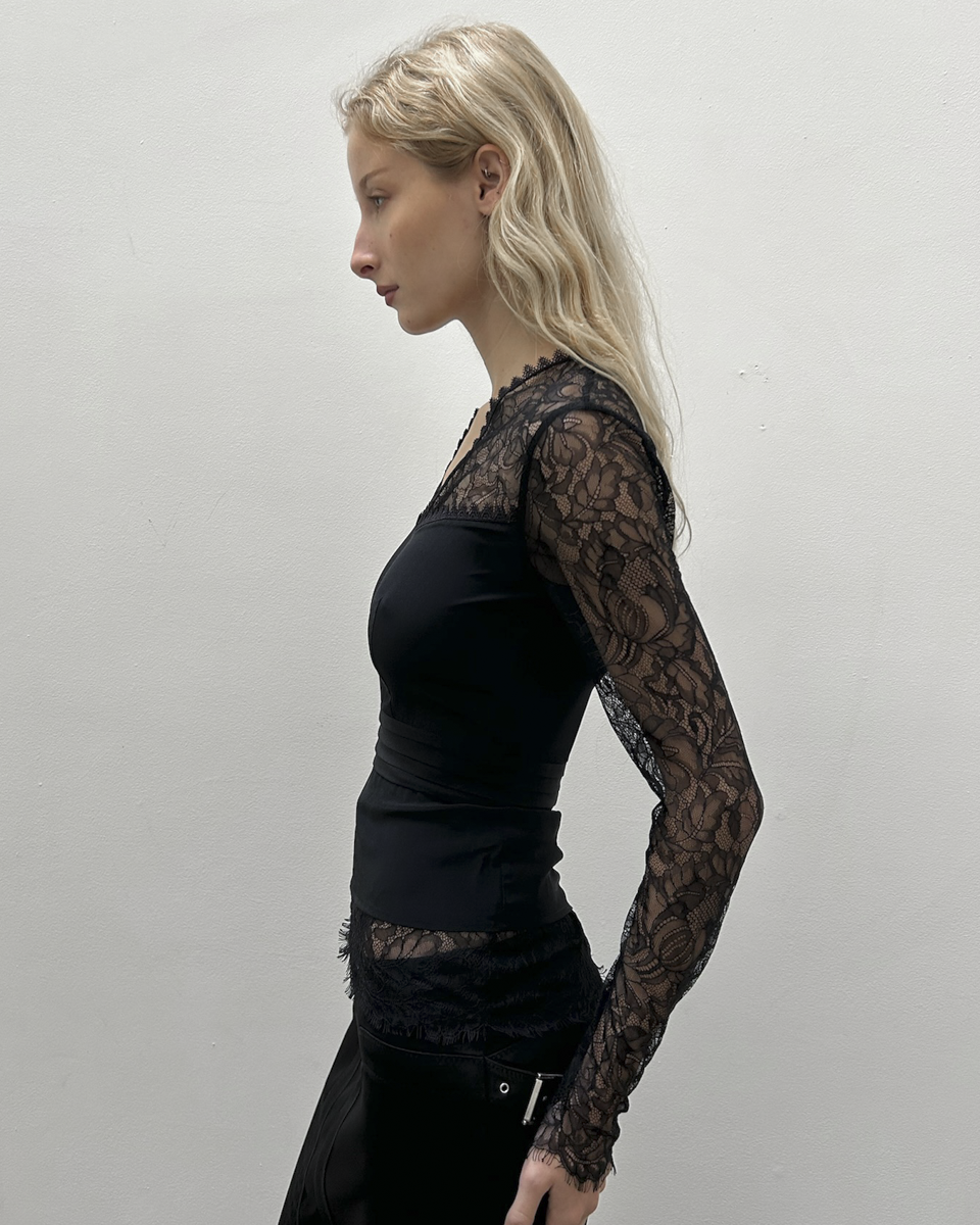 Yigal Azrouel Lace Blouse