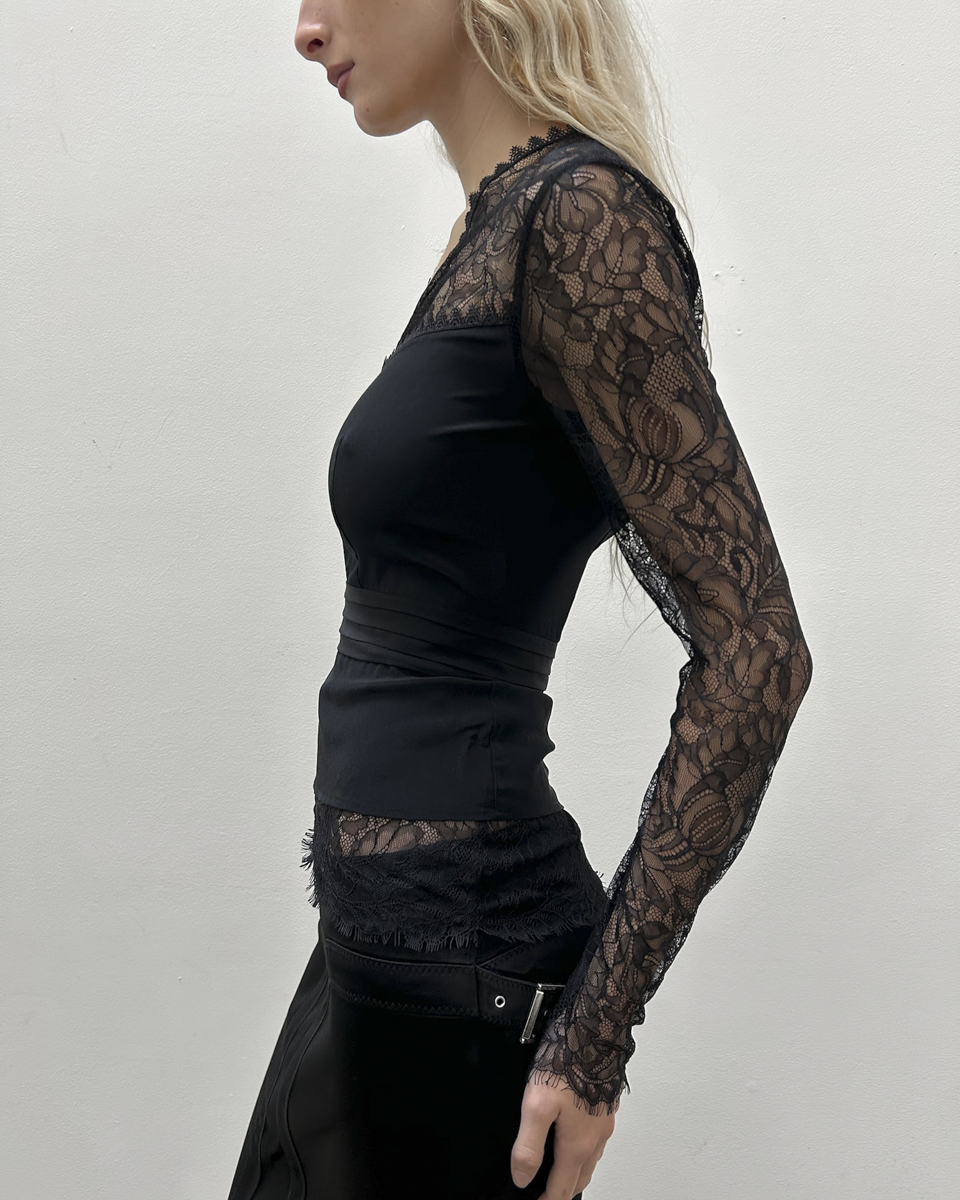 Yigal Azrouel Lace Blouse