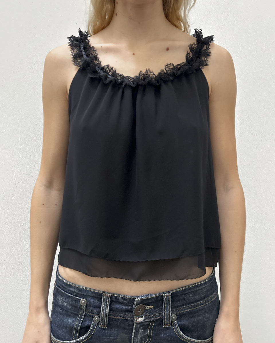 Guy Laroche Ruffle Camisole