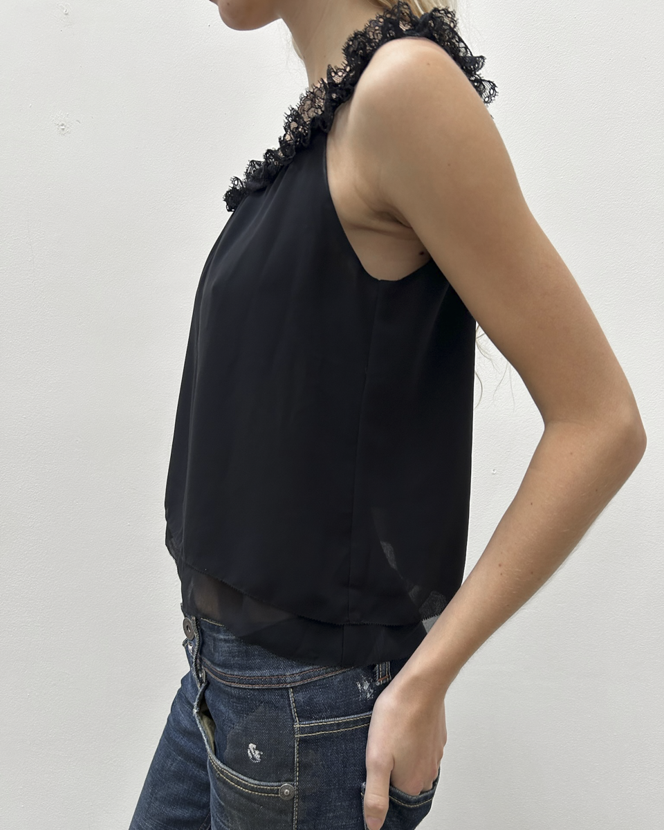 Guy Laroche Ruffle Camisole