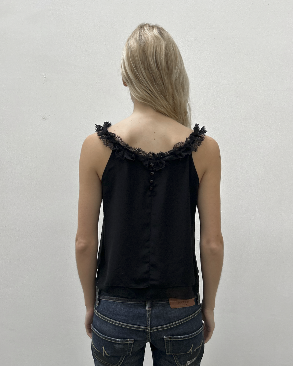 Guy Laroche Ruffle Camisole