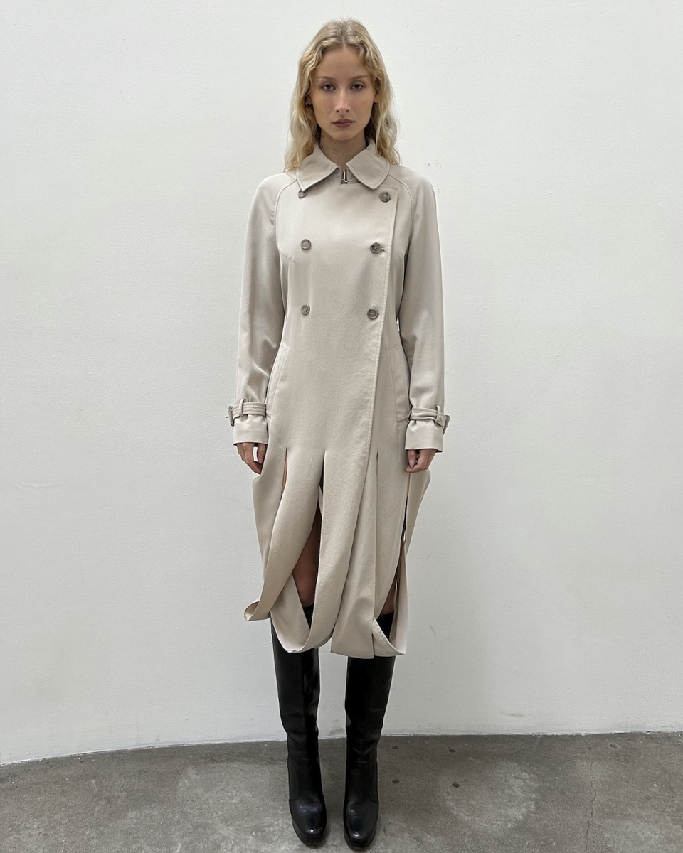 Maison Martin Margiela FW04 (Line 1) Cut-Out Trench Coat
