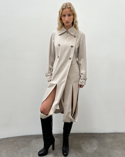 Maison Martin Margiela FW04 (Line 1) Cut-Out Trench Coat