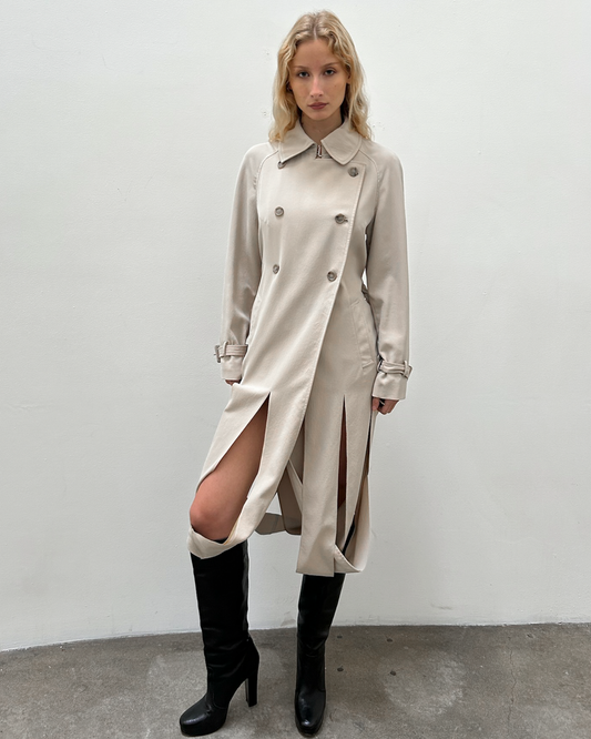 Maison Martin Margiela FW04 (Line 1) Cut-Out Trench Coat