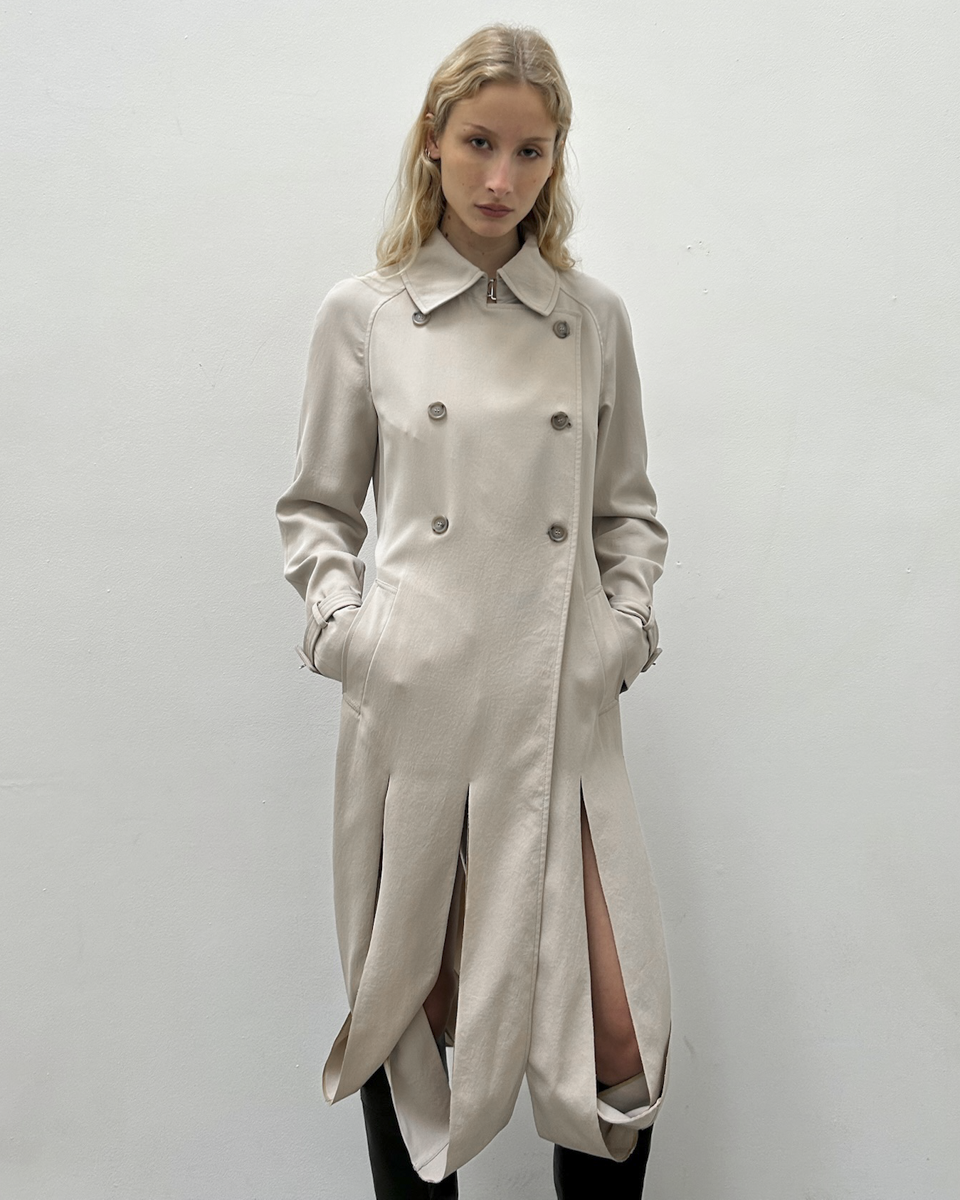Maison Martin Margiela FW04 (Line 1) Cut-Out Trench Coat