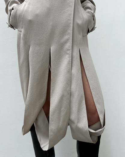 Maison Martin Margiela FW04 (Line 1) Cut-Out Trench Coat