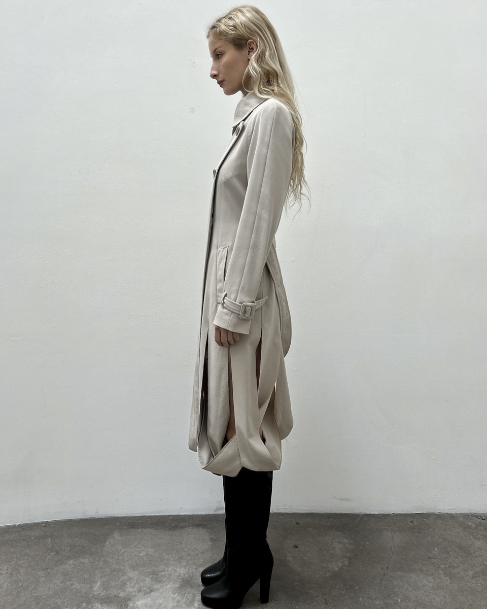 Maison Martin Margiela FW04 (Line 1) Cut-Out Trench Coat