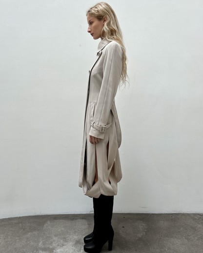 Maison Martin Margiela FW04 (Line 1) Cut-Out Trench Coat