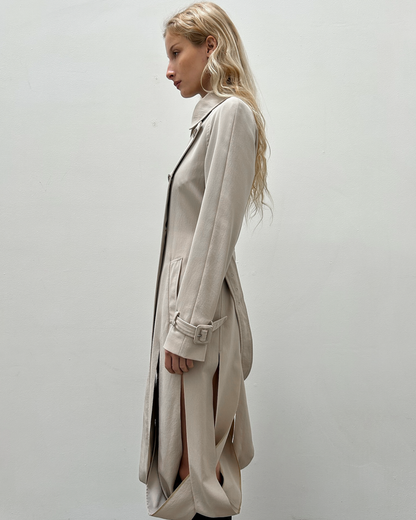 Maison Martin Margiela FW04 (Line 1) Cut-Out Trench Coat