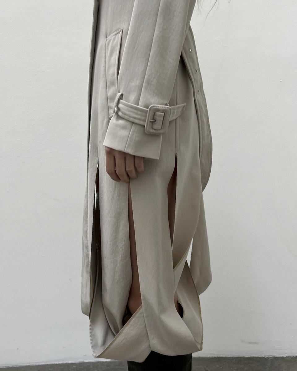 Maison Martin Margiela FW04 (Line 1) Cut-Out Trench Coat