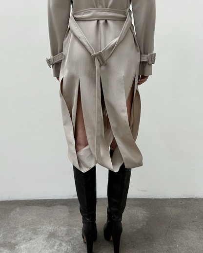 Maison Martin Margiela FW04 (Line 1) Cut-Out Trench Coat
