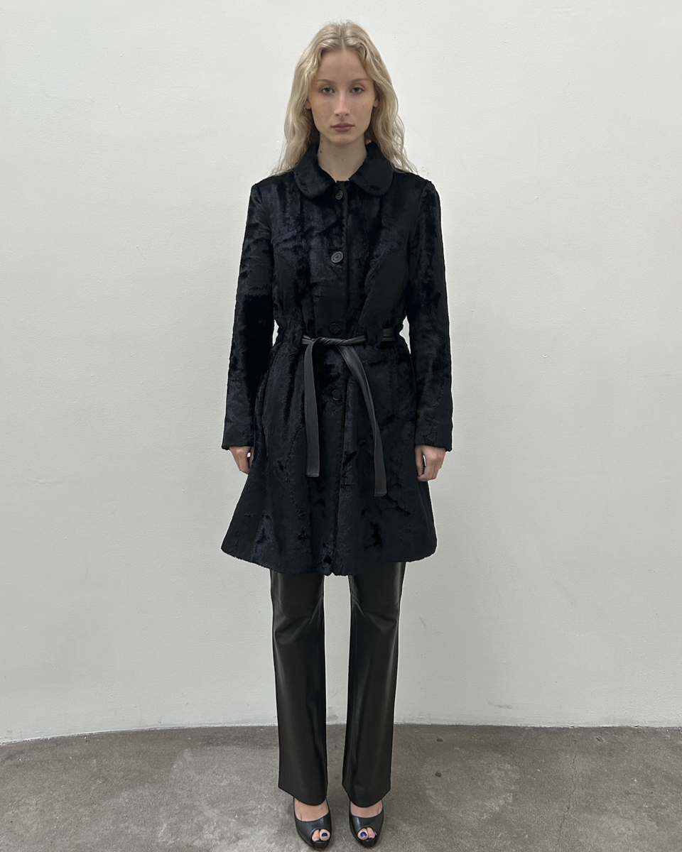 Emporio Armani Faux Fur Coat