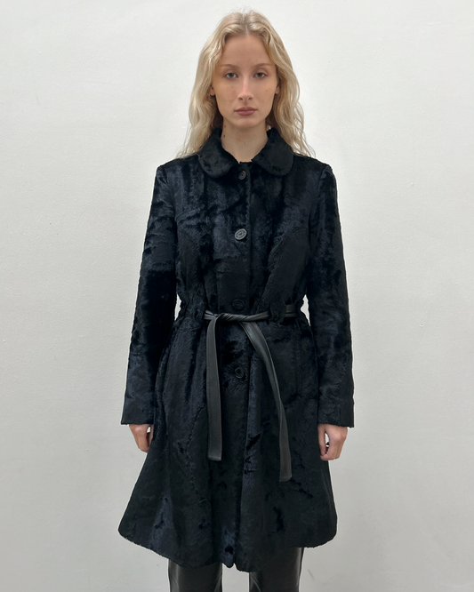 Emporio Armani Faux Fur Coat